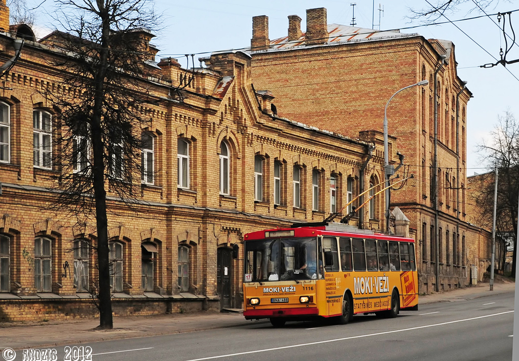 Vilnius, Škoda 14Tr11/6 # 1116