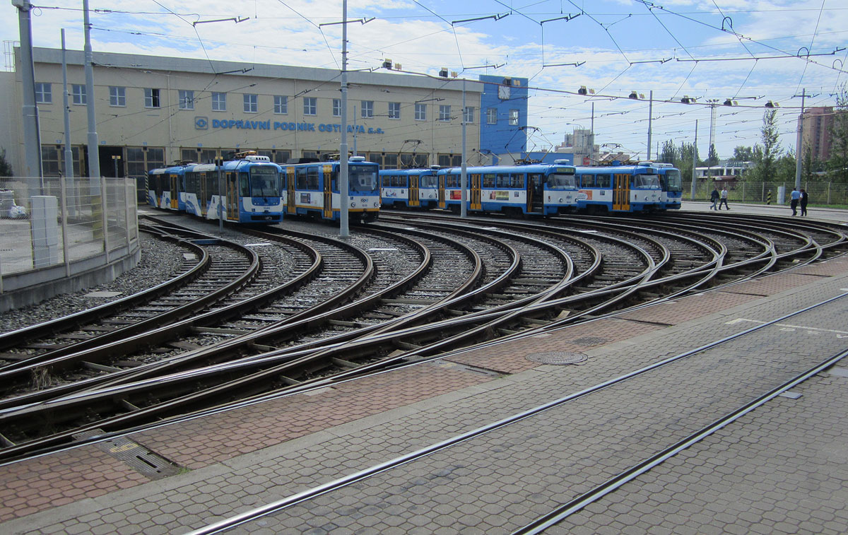 Ostrava — Tram depo: Moravská Ostrava — Křivá