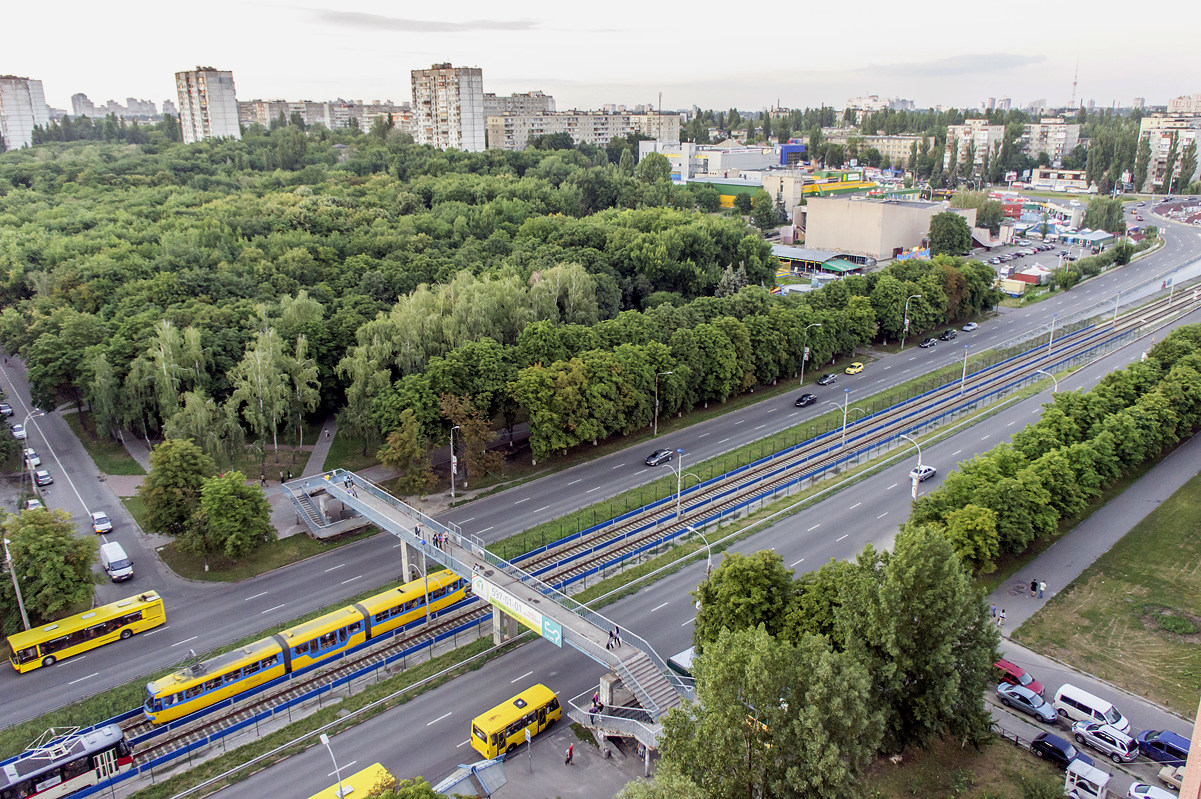 Kijów — Tramway lines: Rapid line
