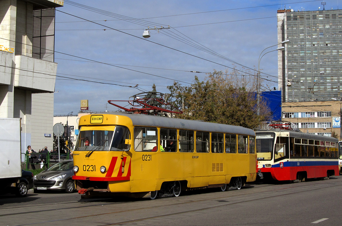 Moskva, Tatra T3SU № 0231
