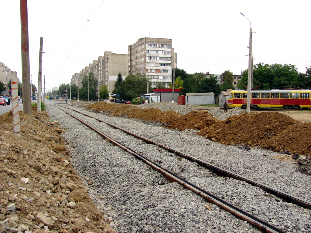 Vinica — Construction of the tram line “Vyshenka— Barske shose”