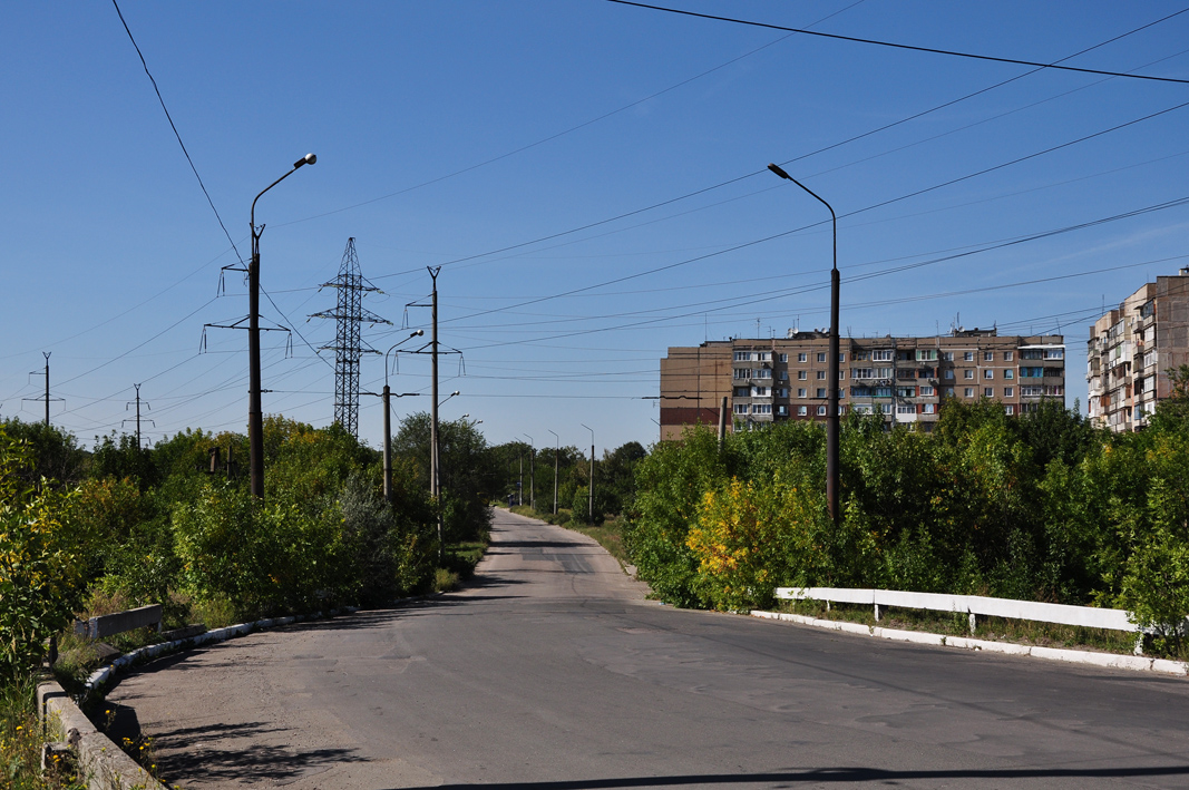 Makejevka — Abandoned trolleybus lines