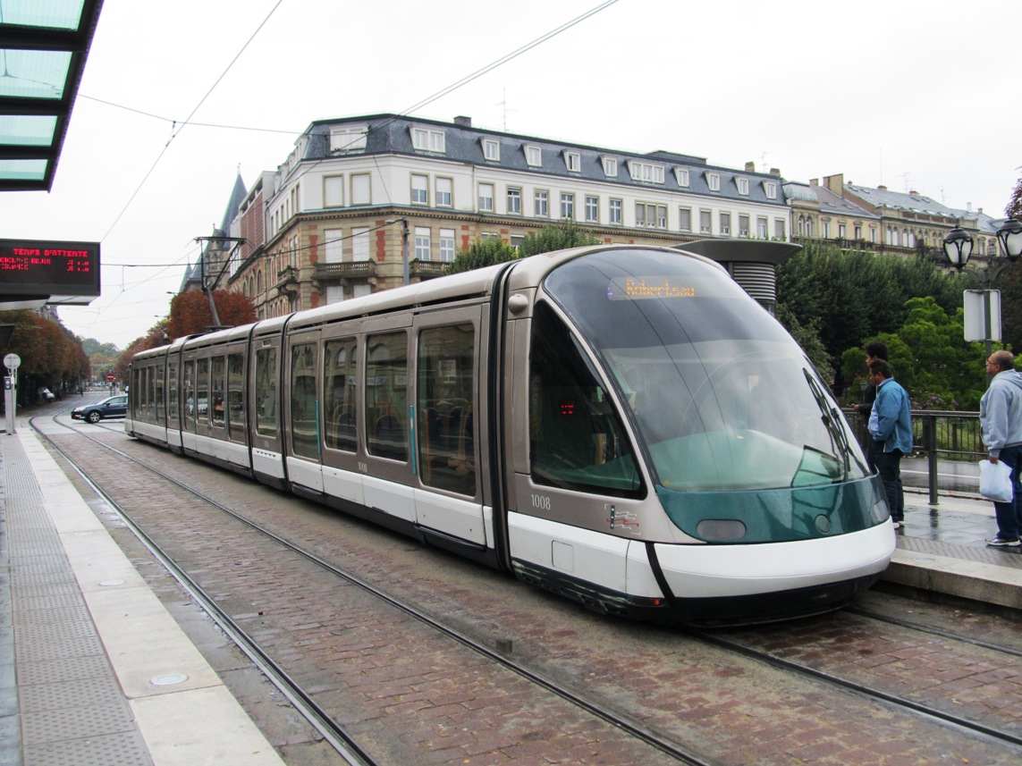 Страсбург, ABB Eurotram № 1008