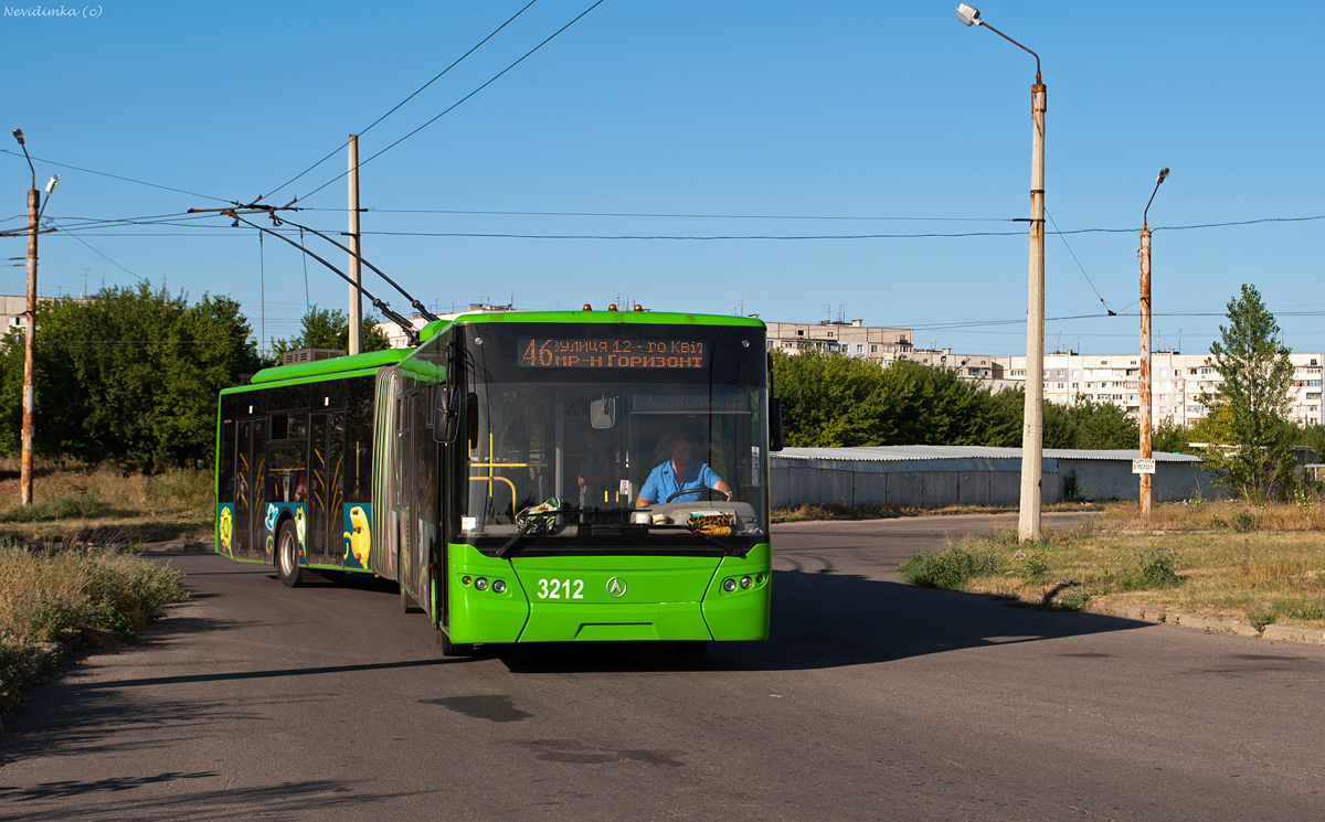 Харьков, ЛАЗ E301D1 № 3212