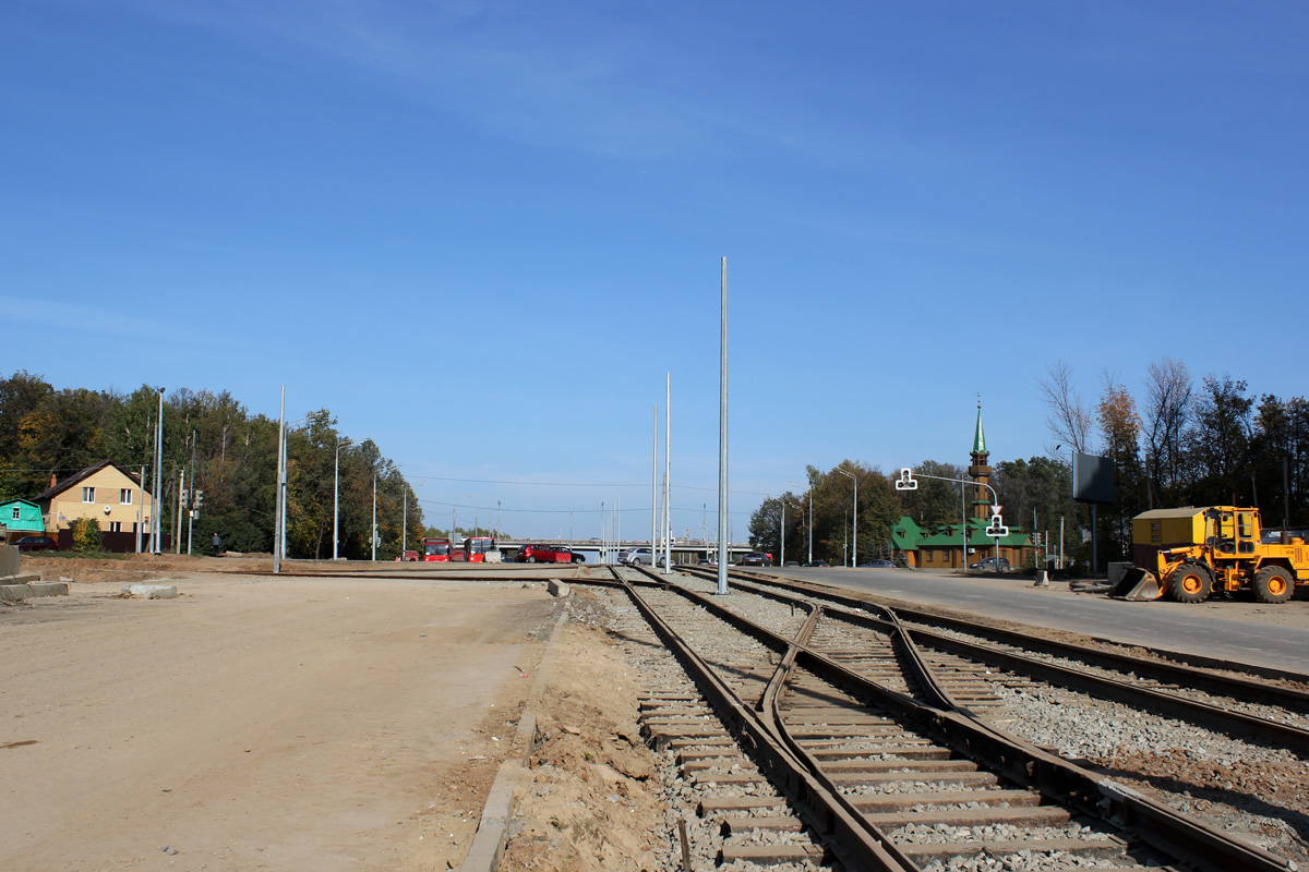 Kazanė — Construction of tram line to “Sun City” district