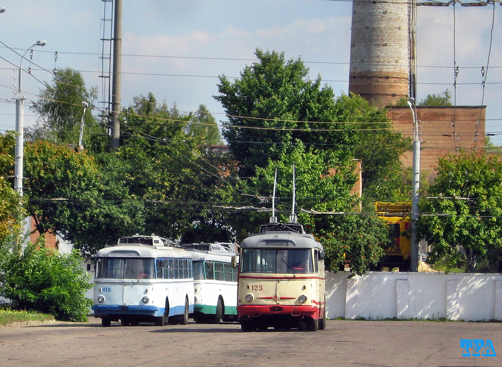 Rivne, Škoda 9TrHT28 N°. 125; Rivne, Škoda 9Tr19 N°. 018