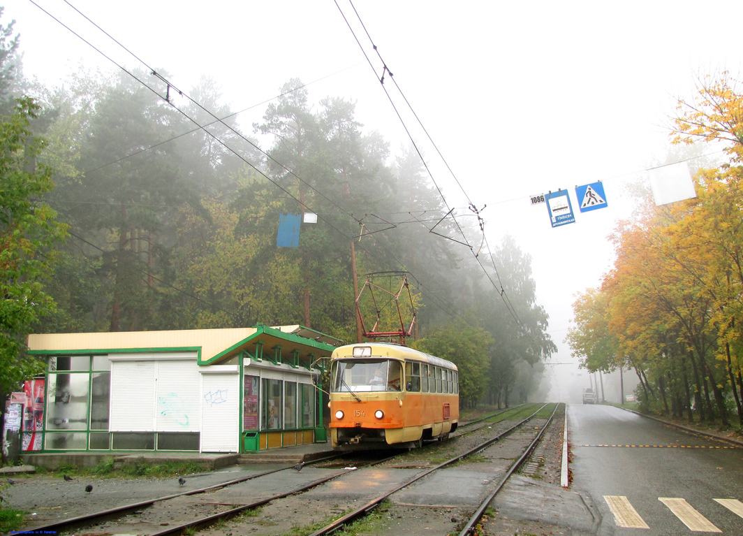 Yekaterinburg, Tatra T3SU # 154