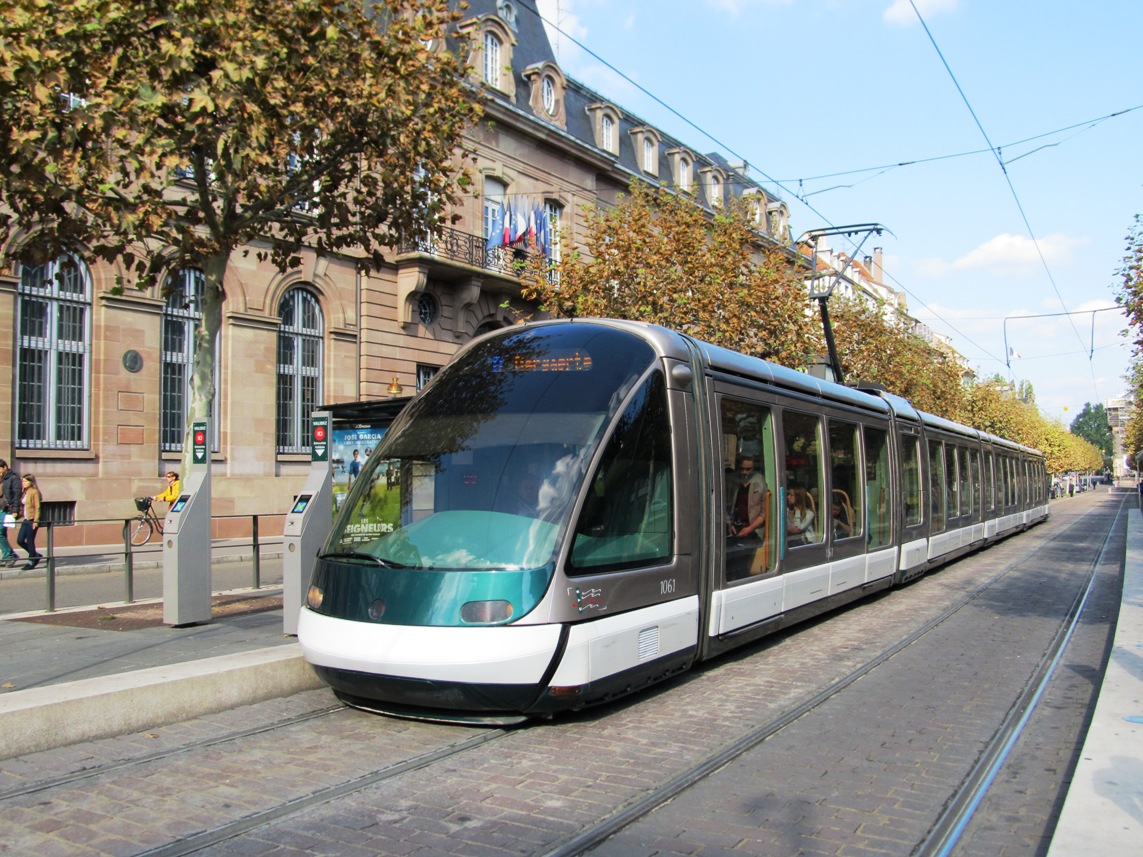 Strasbourg, Bombardier Eurotram (Flexity Outlook) N°. 1061