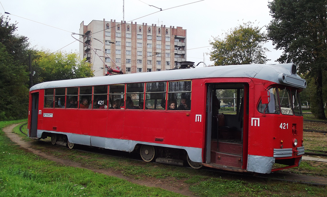 Вiцебск, РВЗ-6М2 № 421; Вiцебск — Экскурсия на вагоне РВЗ-6М2, 22.09.2012