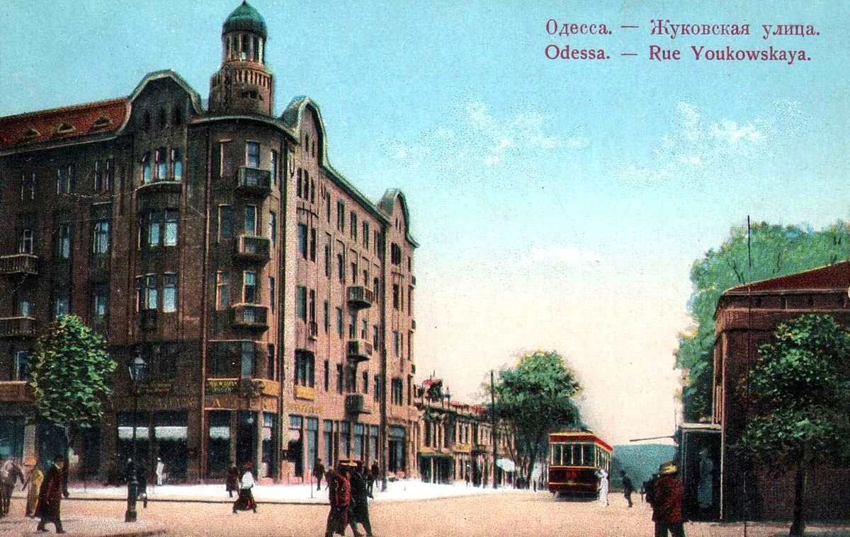 Одесса, Двухосный моторный Nivelles тип B № 89; Одесса — Исторические фотографии: трамвай