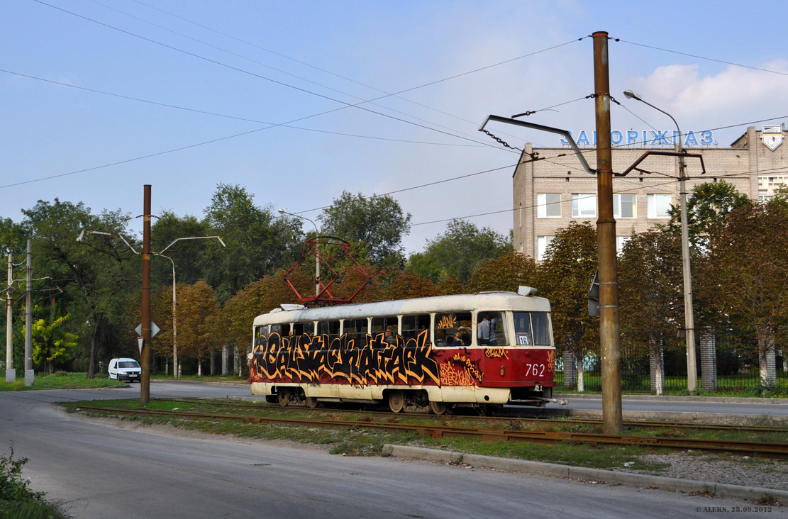 Zaporizzsja, Tatra T3SU — 762