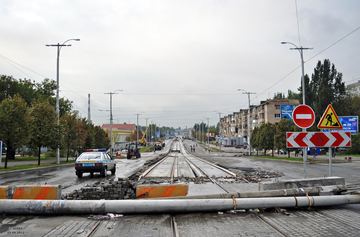 Zaporižia — Lenina Prospekt (Sobornyi) reconstruction [2012]