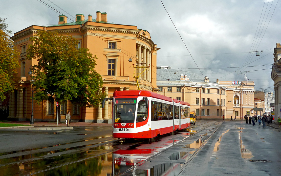 Санкт-Петербург, 71-631-01 № 5210; Санкт-Петербург — 105-летие Петербургского трамвая, парад вагонов