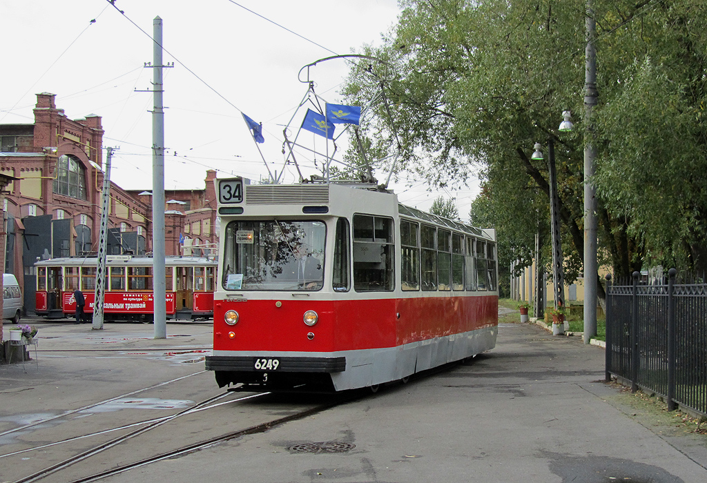 Санкт-Петербург, ЛМ-68 № 6249; Санкт-Петербург — 105-летие Петербургского трамвая, парад вагонов