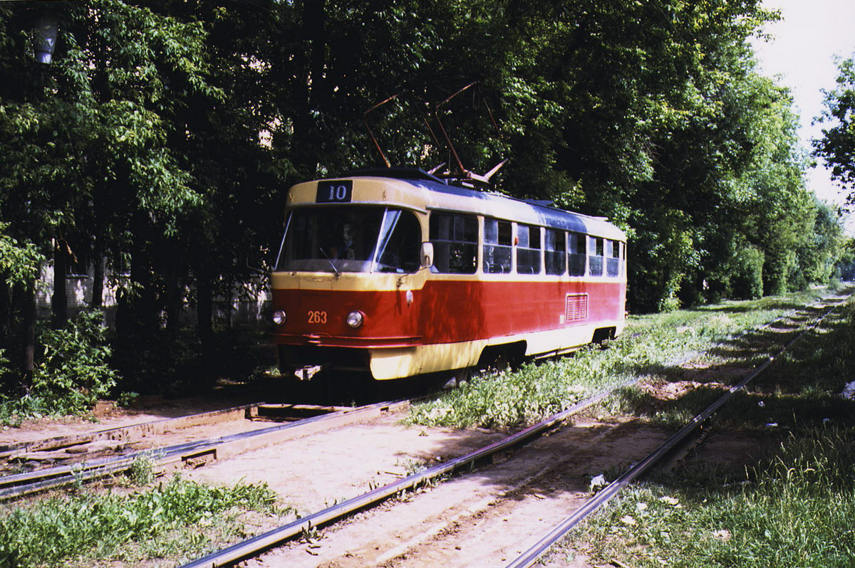 Тверь, Tatra T3SU (двухдверная) № 263; Тверь — Тверской трамвай в 1990-е гг.