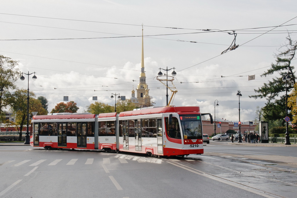 Санкт-Петербург, 71-631-01 № 5210; Санкт-Петербург — 105-летие Петербургского трамвая, парад вагонов