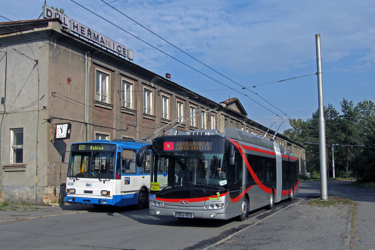 Анкона, Solaris Trollino III 18 AC № 011; Острава — Троллейбусы без номеров