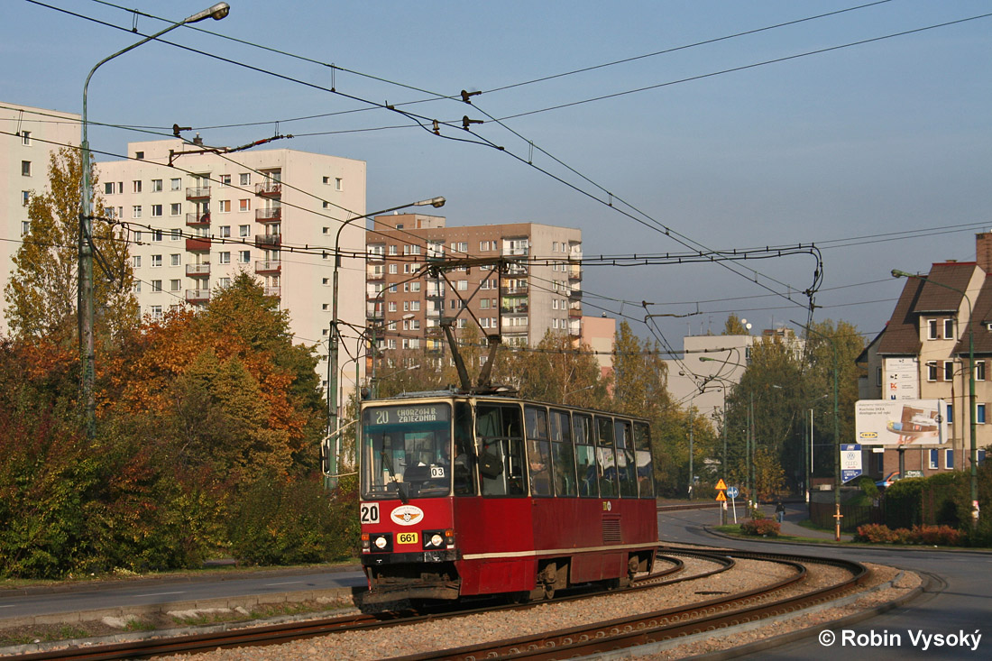 Силезские трамваи, Konstal 105Na № 661