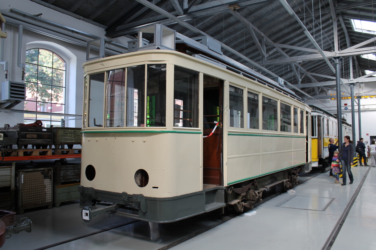 Дрезден, Двухосный моторный Busch № 1644 (201 309); Дрезден — 140 лет трамвайному движению в Дрездене (29-30.09.2012)