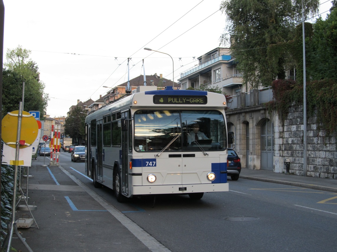 Лозанна, FBW/Hess/BBC-SAAS 91T № 747