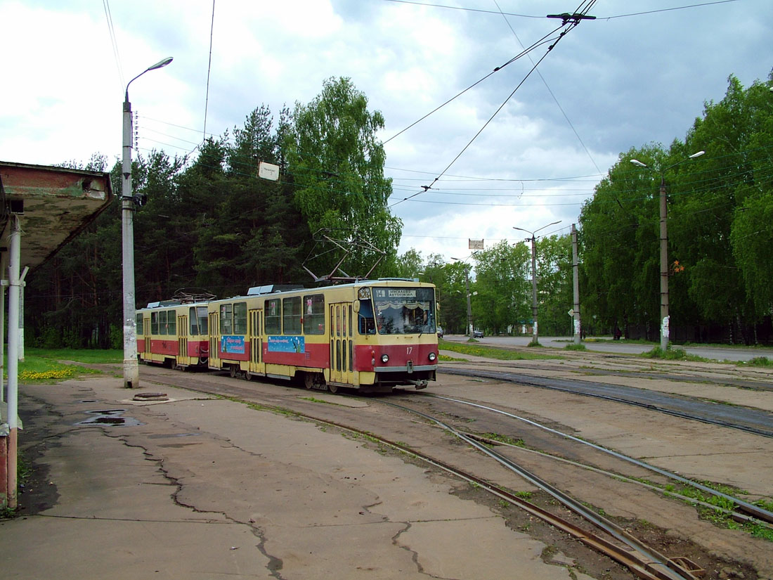 Tverė, Tatra T6B5SU nr. 17; Tverė — Tver tramway in the early 2000s (2002 — 2006)