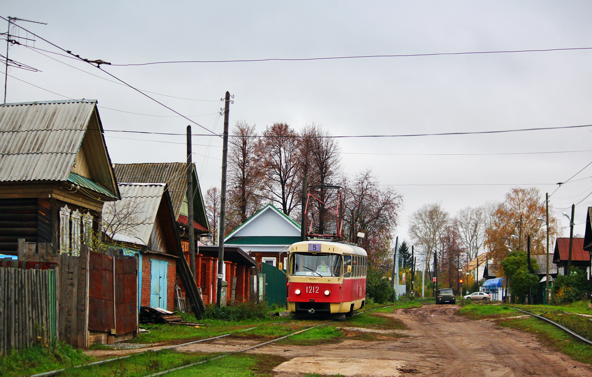Ижевск, Tatra T3SU (двухдверная) № 1212
