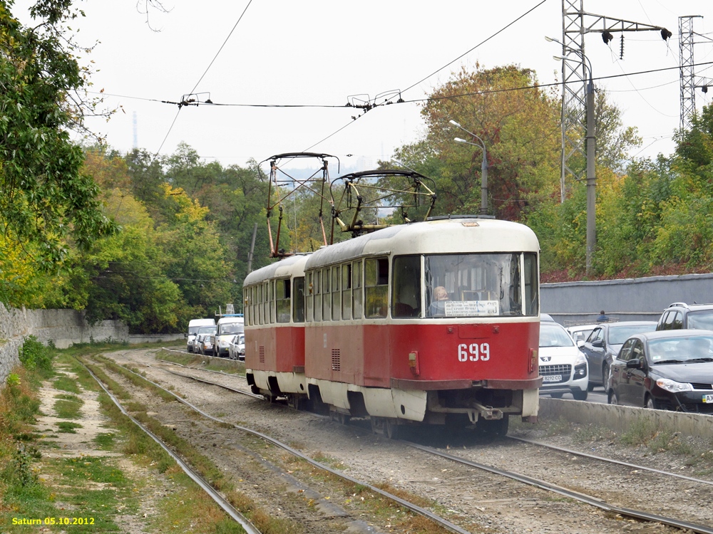 Харьков, Tatra T3SU № 699