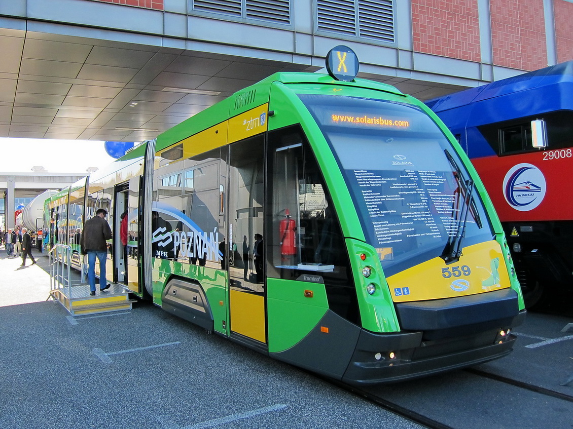 Poznań, Solaris Tramino S105p № 559; Berlin — InnoTrans 2012