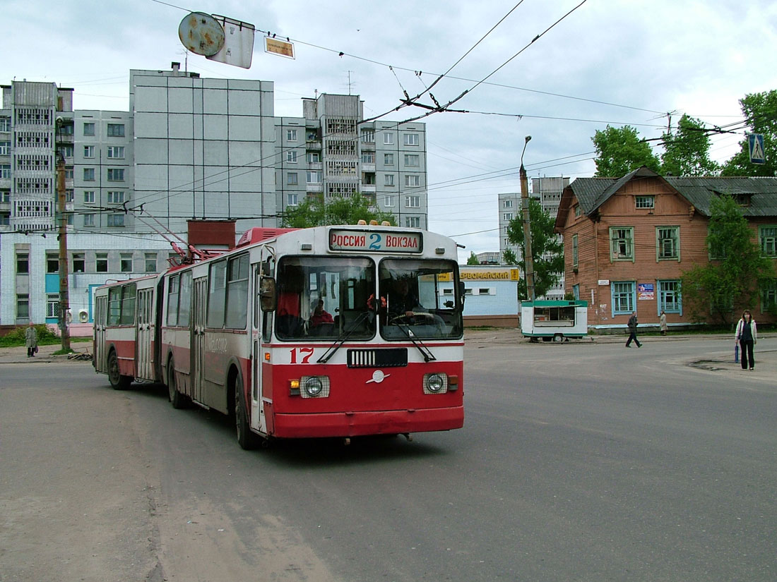 Tver, ZiU-620501 # 17; Tver — Tver trolleybus in the early 2000s (2002 — 2006)