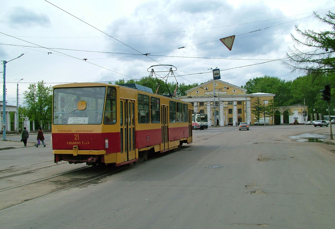 Tver, Tatra T6B5SU # 21; Tver — Tver tramway in the early 2000s (2002 — 2006)