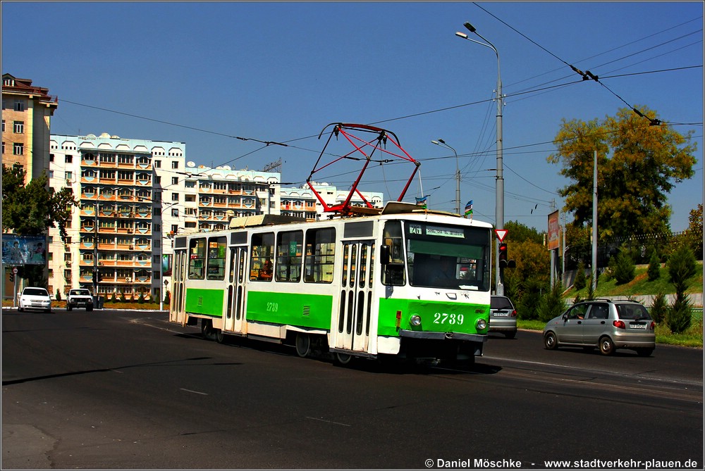 Tachkent, Tatra T6B5SU N°. 2739
