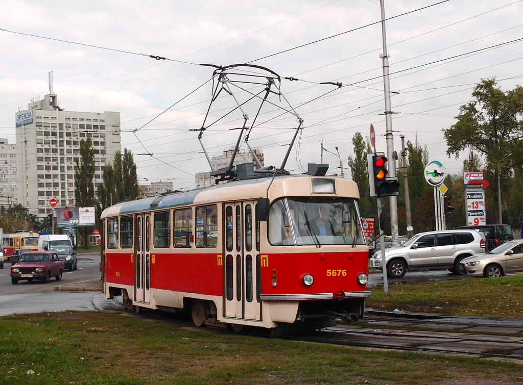 Kyiv, Tatra T3 # 5676