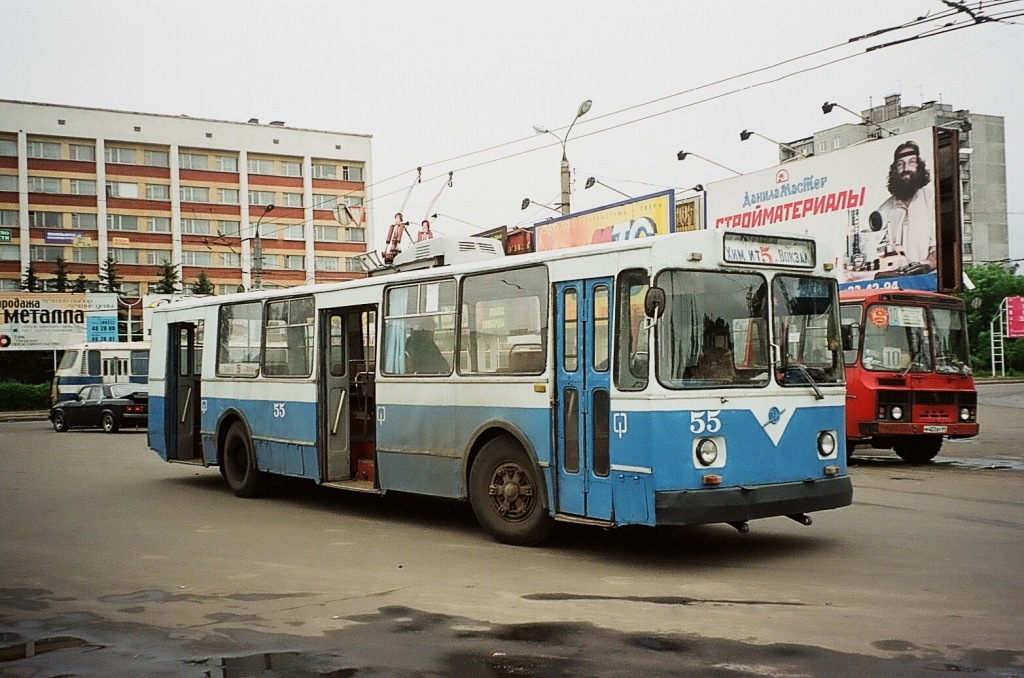 Tver, ZiU-682V nr. 55; Tver — Tver trolleybus in the early 2000s (2002 — 2006)