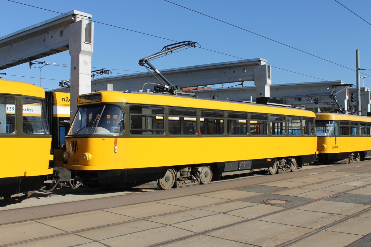 Дрезден, Tatra T4D-MT № 224 247; Дрезден — 140 лет трамвайному движению в Дрездене (29-30.09.2012)