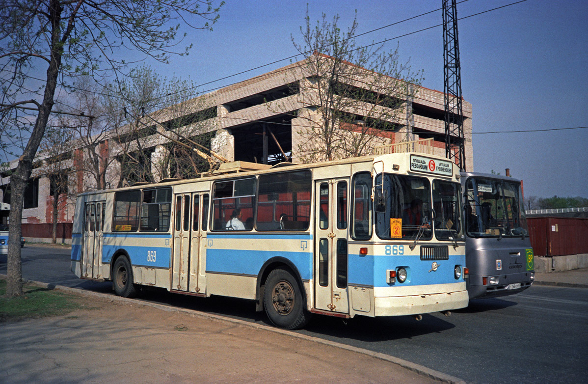 薩馬拉, ZiU-682G [G00] # 869; 薩馬拉 — Historical photos — Tramway and Trolleybus (1992-2000)