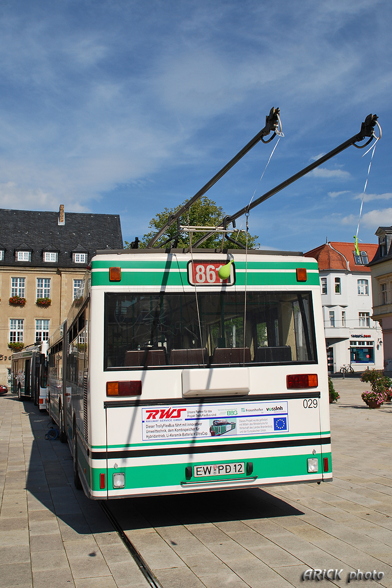 Эберсвальде, Gräf & Stift J09 NGE152 № 029; Эберсвальде — Юбилей: 70 лет троллейбусу в Эберсвальде (21.08.2010)