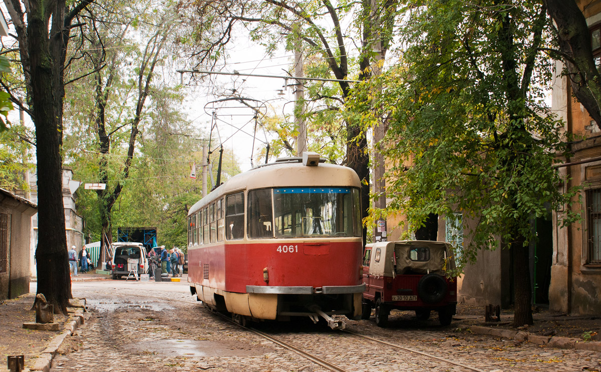 Одесса, Tatra T3SU № 4061; Одесса — Трамваи на киносъёмках в Одессе