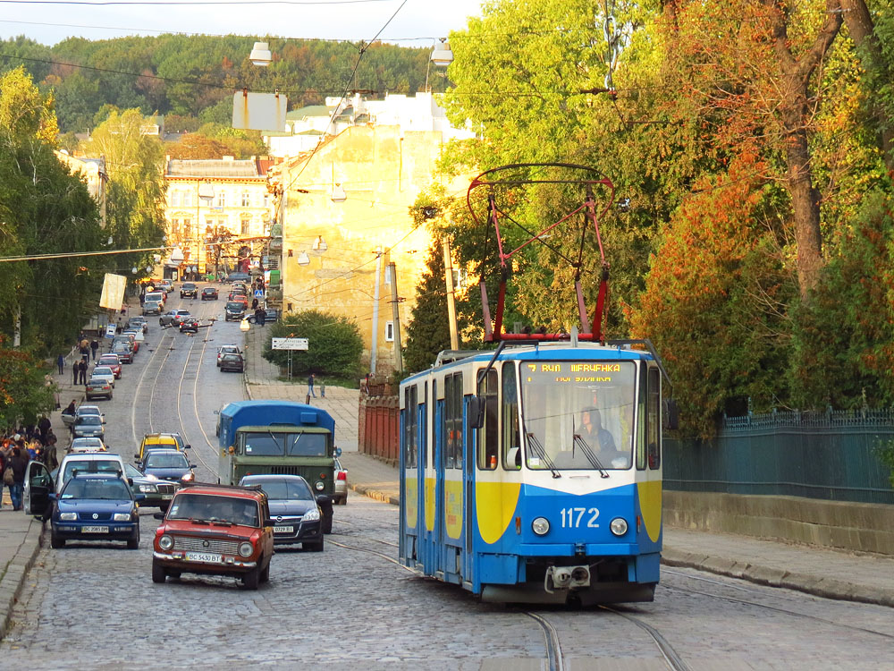 Lviv, Tatra KT4SU # 1172