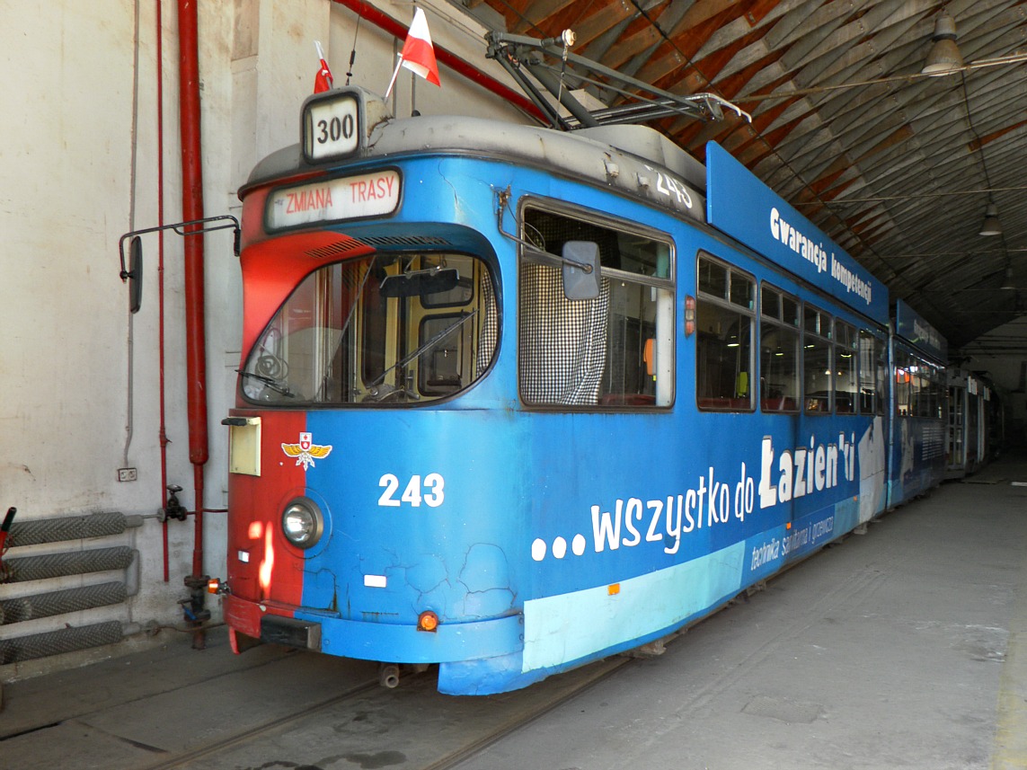 Эльблонг, Duewag GT6 № 243