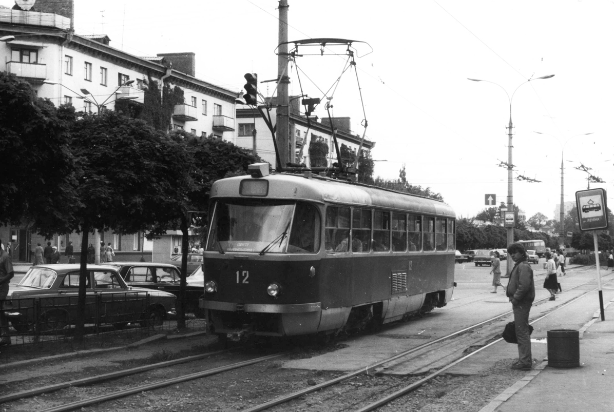 Житомир, Tatra T4SU № 12; Житомир — Старые фотографии подвижного состава