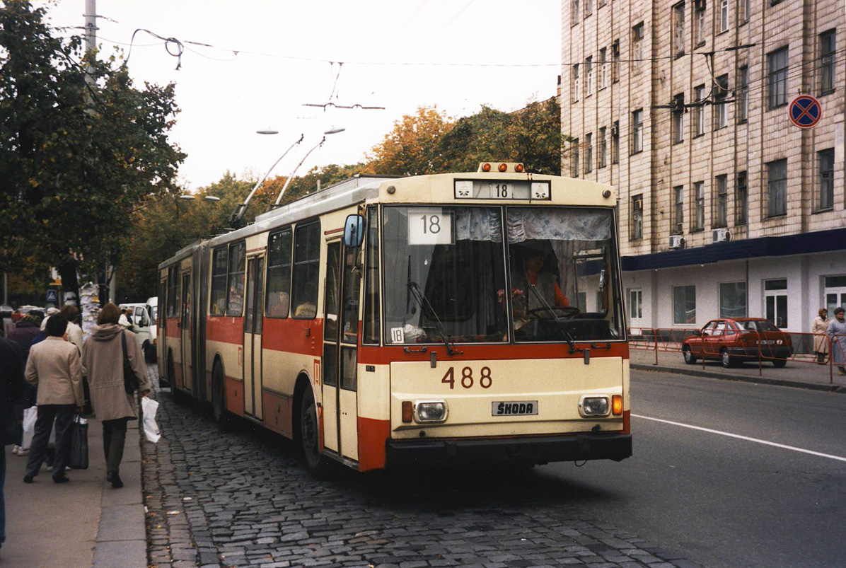 Киев, Škoda 15Tr03/6 № 488; Киев — Исторические фотографии