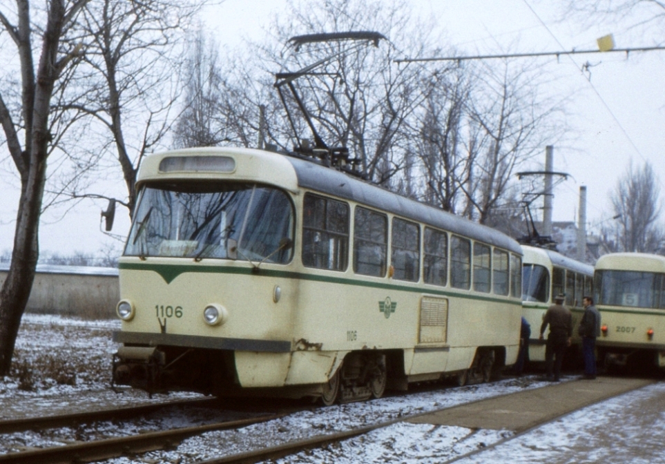 Магдебург, Tatra T4D № 1106; Магдебург — Старые фотографии