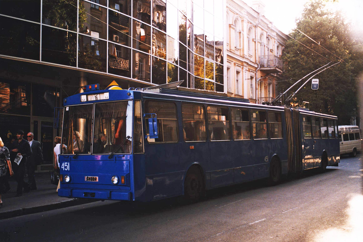 Киев, Škoda 15Tr02/6 № 451; Киев — Исторические фотографии