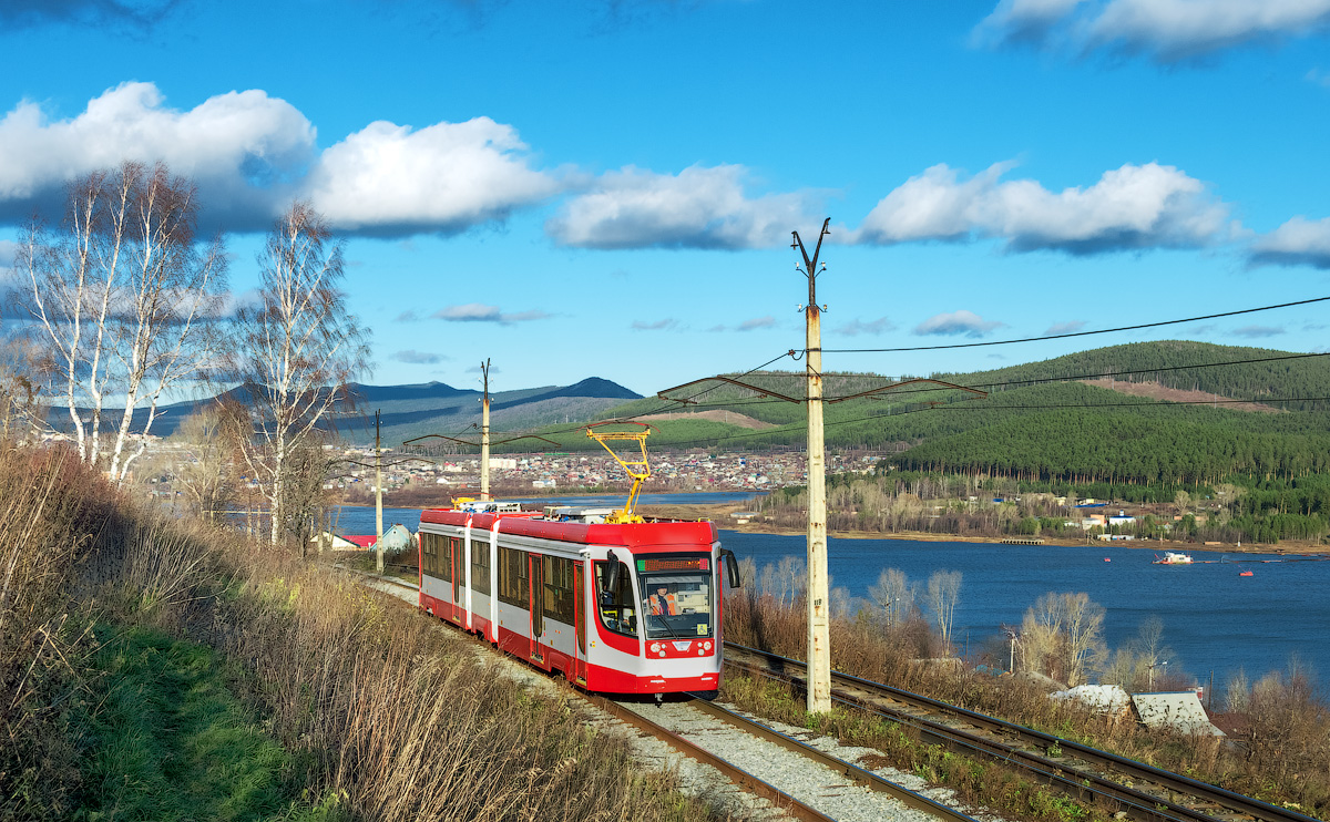 Saint-Petersburg, 71-631-02 # 7400; Zlatoust — Running in of cars 71-631-02