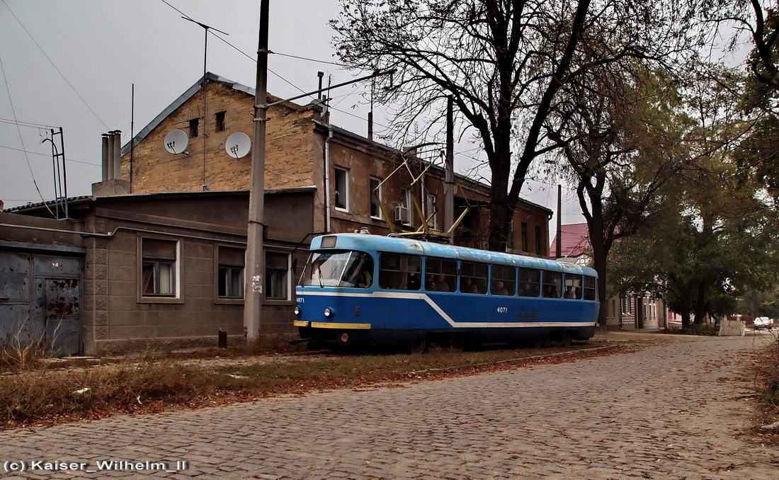 Одесса, Tatra T3R.P № 4071