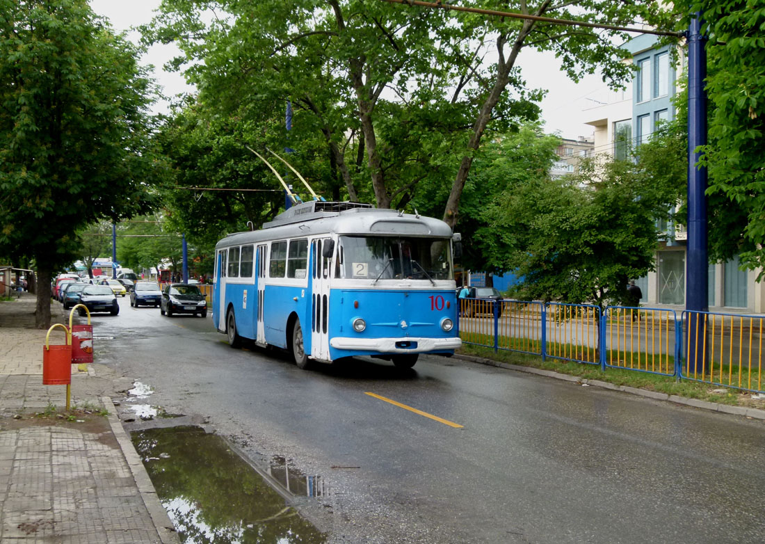 帕扎爾吉克, Škoda 9TrHT28 # 10; 帕扎爾吉克 — Trolleybuses Škoda 9Tr