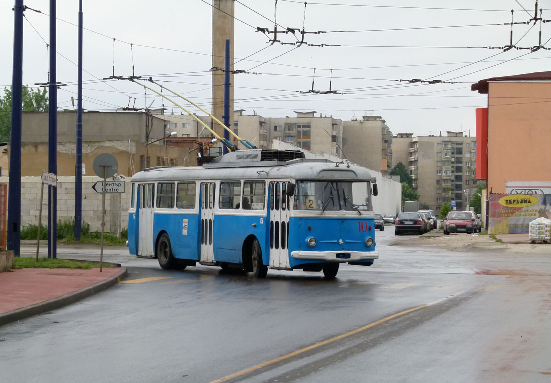 Пазарджик, Škoda 9TrHT28 № 10; Пазарджик — Tролейбуси Škoda 9Tr