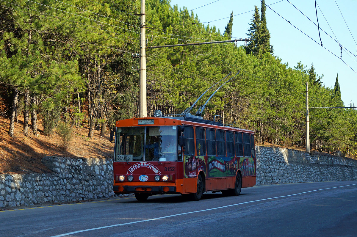 Krimmi trollid (Simferopol - Alušta - Jalta), Škoda 14Tr11/6 № 8152
