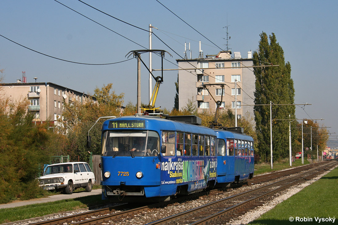 Братислава, Tatra T3M № 7725