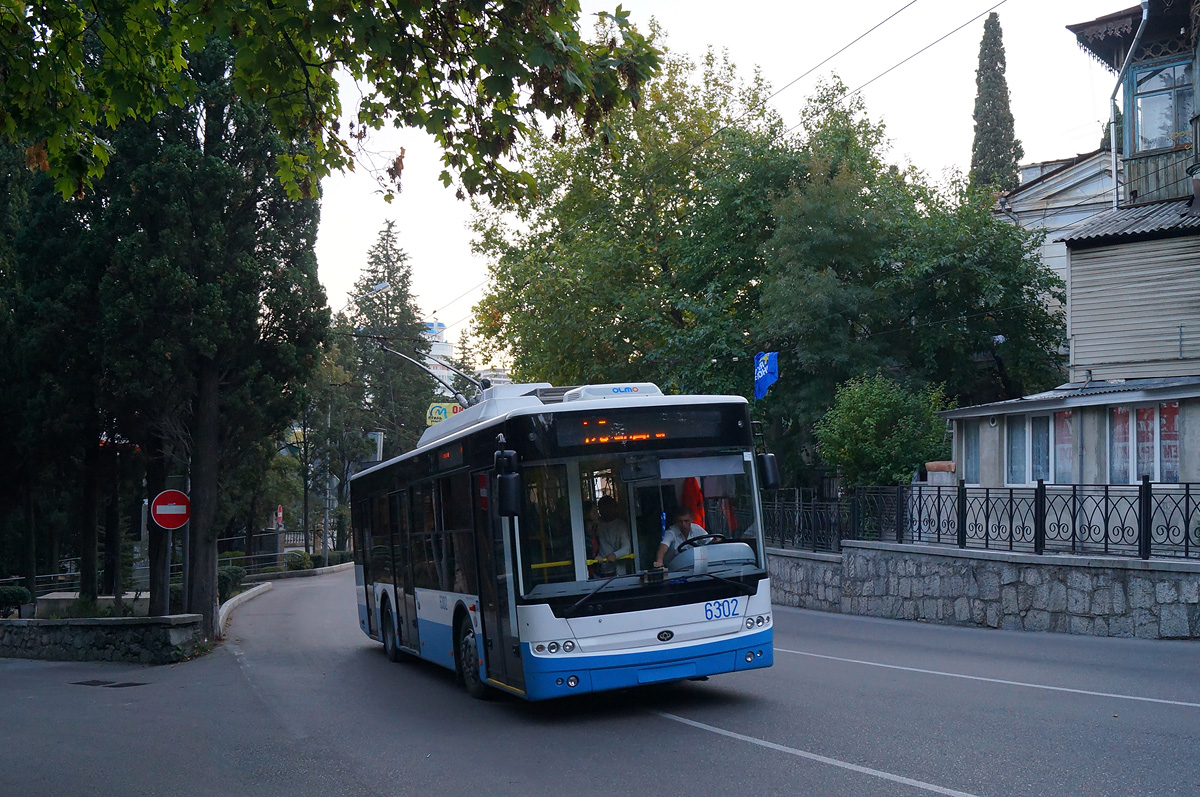 Crimean trolleybus, Bogdan T60111 № 6302